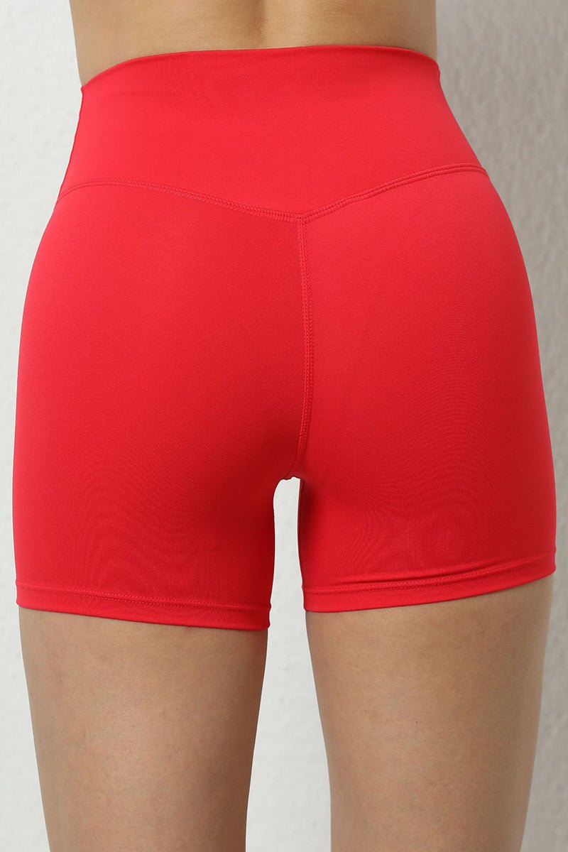 Women High Waisted Seamless Butt Lifting Quick-Dry Yoga Fitness Shorts - Image 7