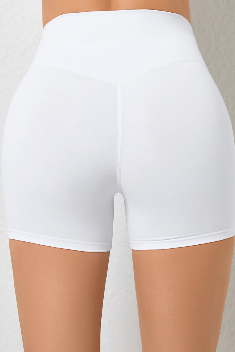 Women High Waisted Seamless Butt Lifting Quick-Dry Yoga Fitness Shorts - Image 2
