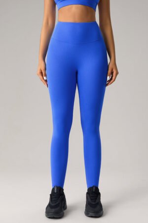 Women High-Waisted Sculpting Naked-Feel Running Yoga Compression Leggings