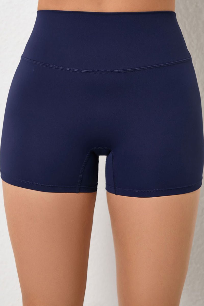Women High Waisted Seamless Butt Lifting Quick-Dry Yoga Fitness Shorts - Image 4