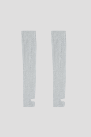 Women's Stirrup Slouch Leg Warmers Ribbed Knit Balletcore Yoga Socks