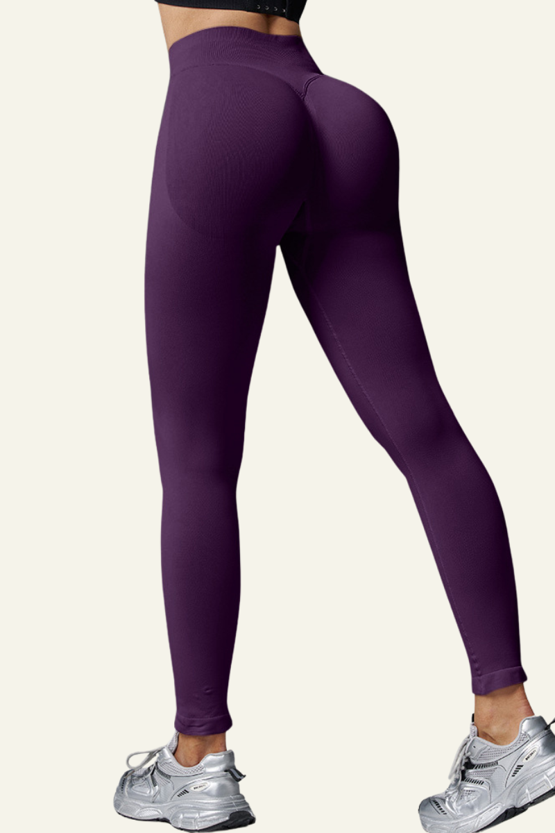 Women's High Waist Slim Sculpting Yoga Leggings - Image 7